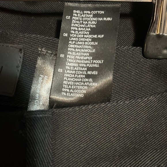 NWT Alexander Wang x HM Patterned Stretch Trendy Stylish black denim jeans 4 - Picture 6 of 6